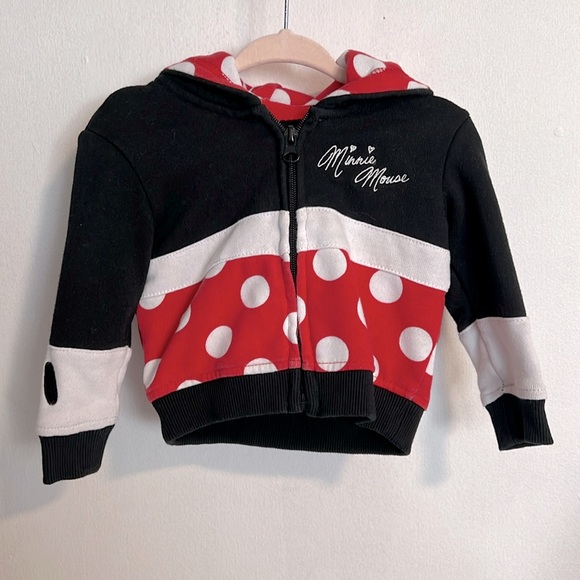 Minnie Mouse Hoodie Jacket|Size:3 months - Picture 1 of 5